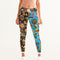 Eye and Face Abstrak Women's All-Over Print Yoga Pants