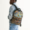 4 Annunaki Abstrak Collection Small Canvas Backpack