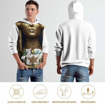 230gsm Printed Hoodie for Men (All-Over Printing)