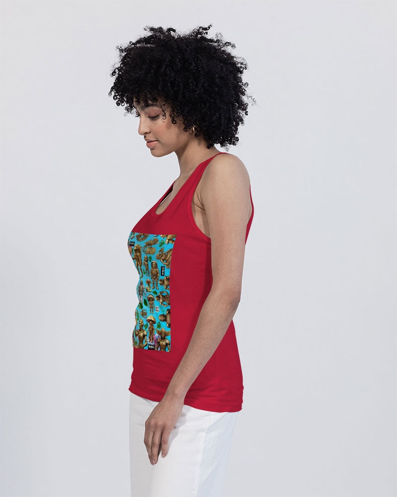 Ancient Abstrak Collection Unisex Jersey Tank | Bella + Canvas