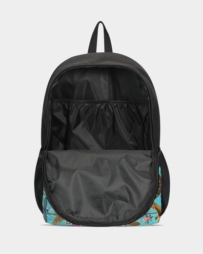 Abstrak dragonfly Duo-Zip Front Canvas Backpack