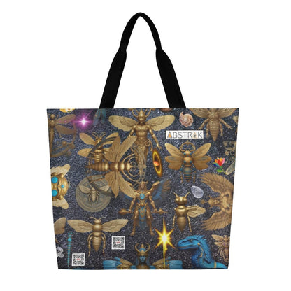 Large One Shoulder Shopping Bag (All-Over Printing)