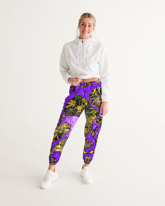 Ancient Abtsrak Women's All-Over Print Track Pants