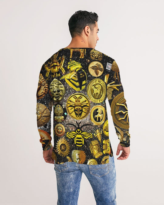 Evil Eye Abtrak Men's All-Over Print Long Sleeve Tee