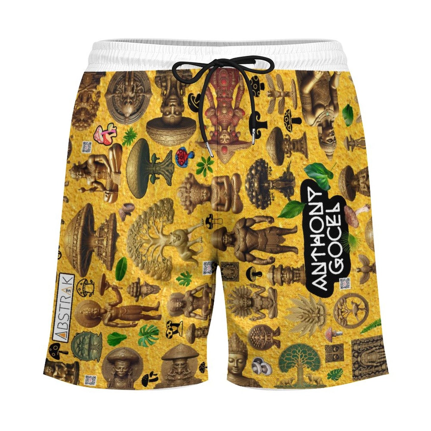 Men's Beach Shorts with 4 Pockets