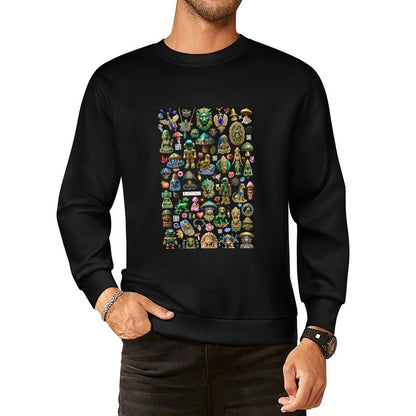 DTF 250gsm Cotton Men's Sweatshirt (Dual-sided Printing)