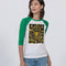 Robotic Abstrak Unisex Three-Quarter Sleeve Baseball Tee | Bella + Canvas