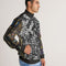 Abstraknyc Men's All-Over Print Stripe Sleeve Track Jacket