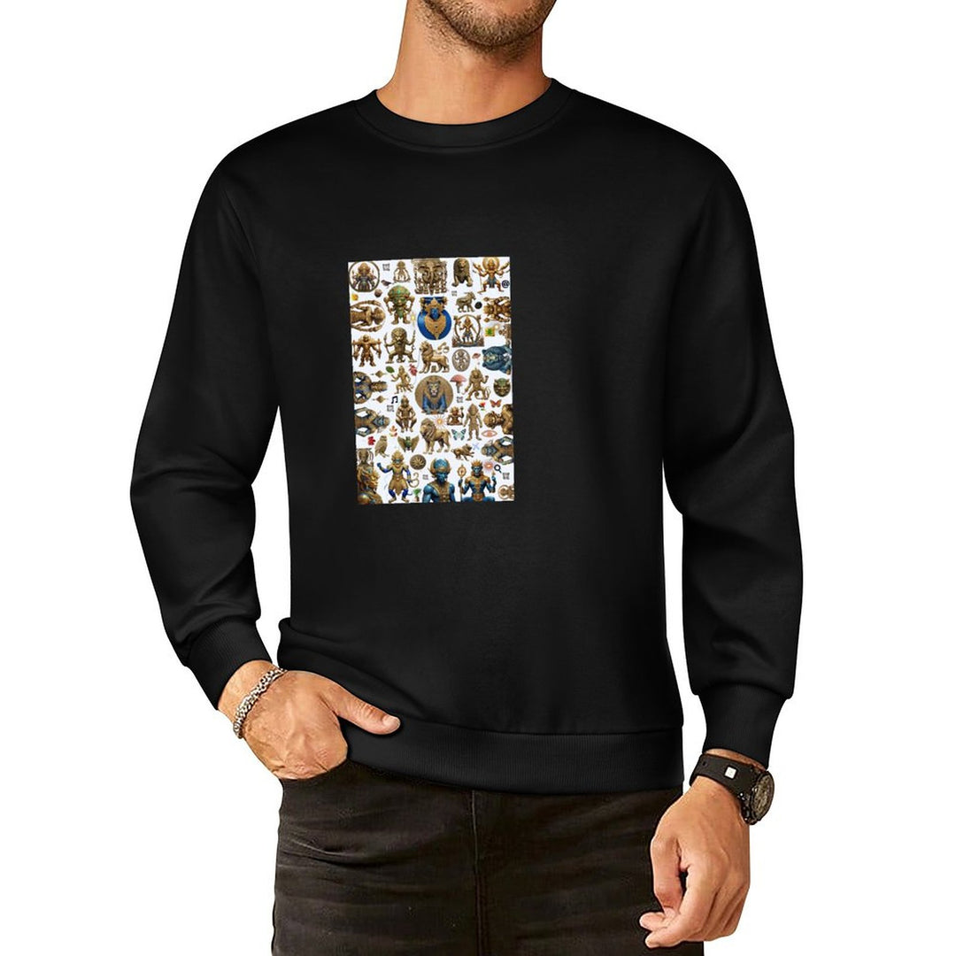 DTF 250gsm Cotton Men's Sweatshirt (Front Printing)