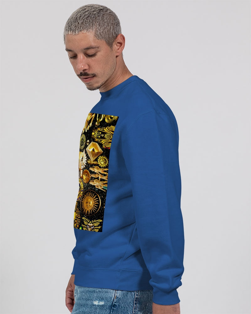 Ancient Abstrak Unisex Premium Crewneck Sweatshirt | Lane Seven