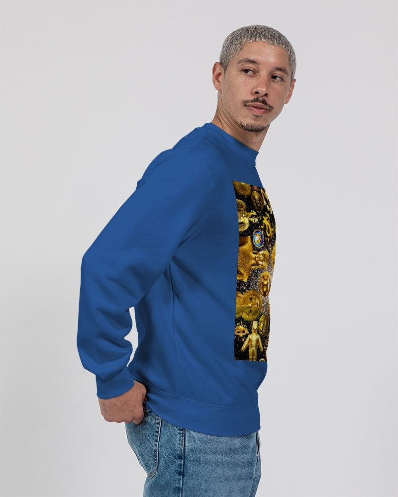 Ancient Abstrak Unisex Premium Crewneck Sweatshirt | Lane Seven