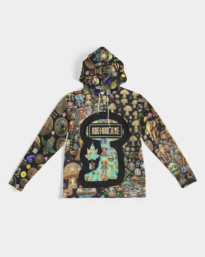 Elephant Collection Men's All-Over Print Hoodie