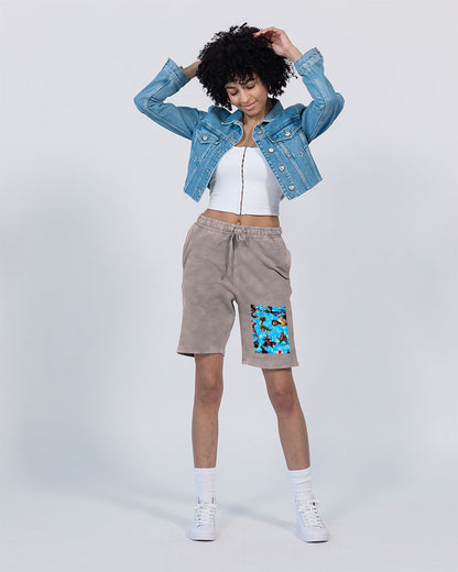 Trendy Abstrak Pattern Unisex Vintage Shorts | Lane Seven