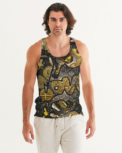 Ancient Abstrak Men's All-Over Print Tank