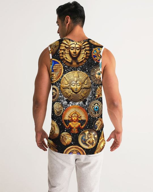 Evil Eye Abtrak Men's All-Over Print Sport Tank