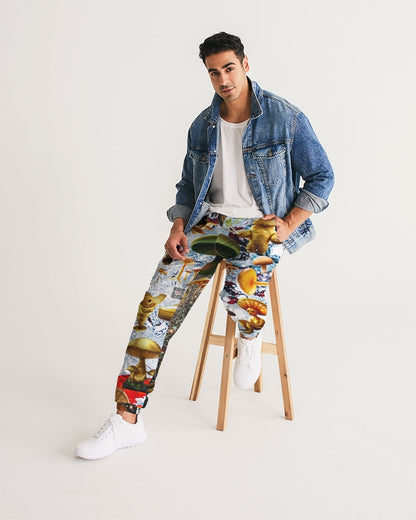 Illustration Abstrak Men's All-Over Print Track Pants