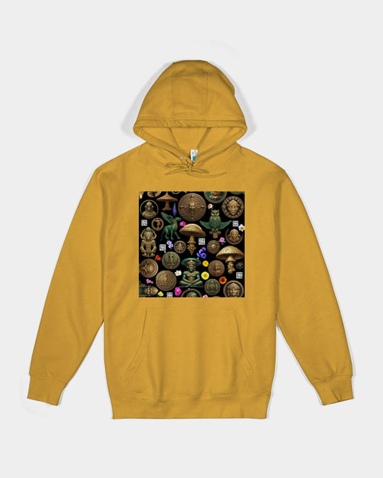 Mushroom Abstak Collection Unisex Premium Pullover Hoodie | Lane Seven