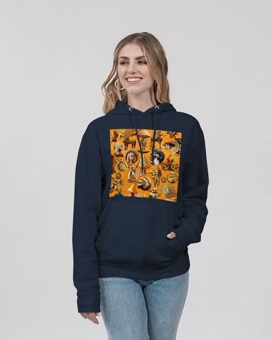 Nature Abstrak Unisex Premium Pullover Hoodie | Lane Seven