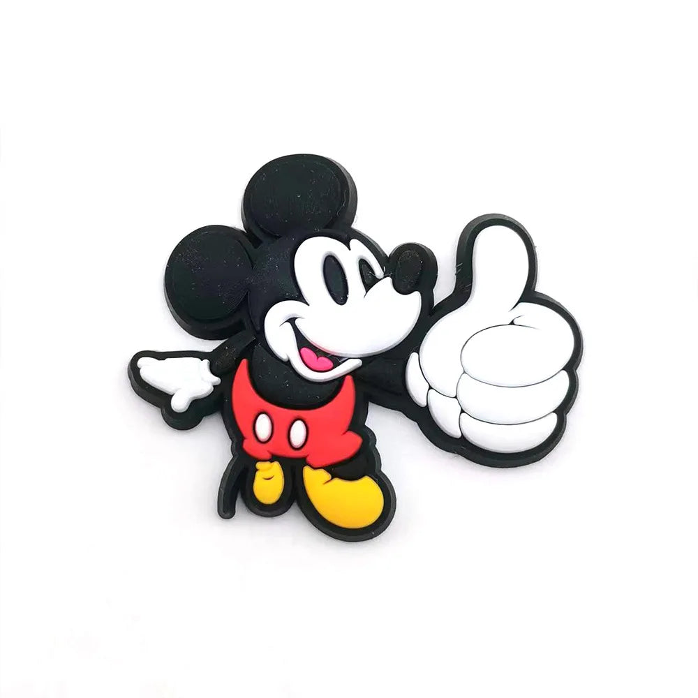 MINISO 1pcs cartoon Disney series DIY shoe charms Accessories buckle clogs sandals Garden shoes decorate kids gifts