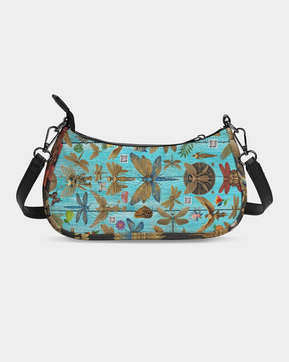 Abstrak dragonfly Petite Canvas Pouch