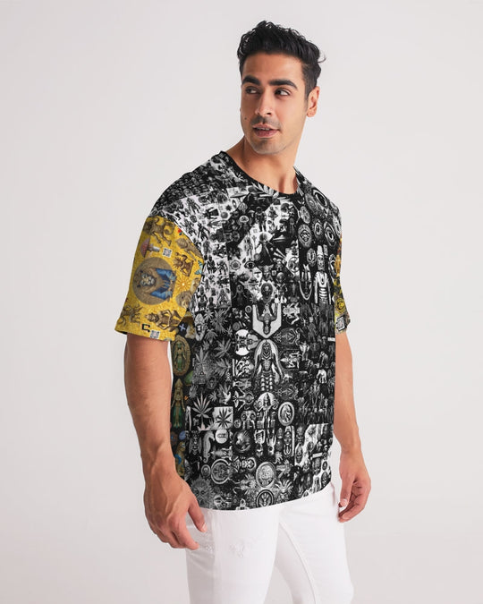 Abstraknyc Men's All-Over Print Premium Heavyweight Tee