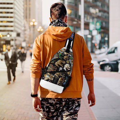 Create Unique Sling Bags with Our durable polyester (All-Over Printing)