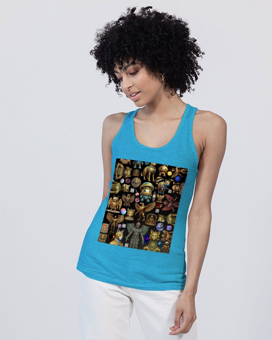 Alien Trendy Abstrak Collection Unisex Jersey Tank | Bella + Canvas