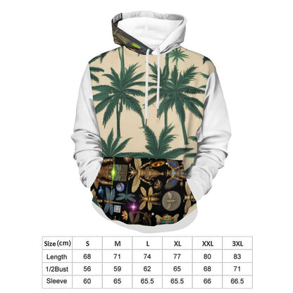 230gsm Printed Hoodie for Men (All-Over Printing)