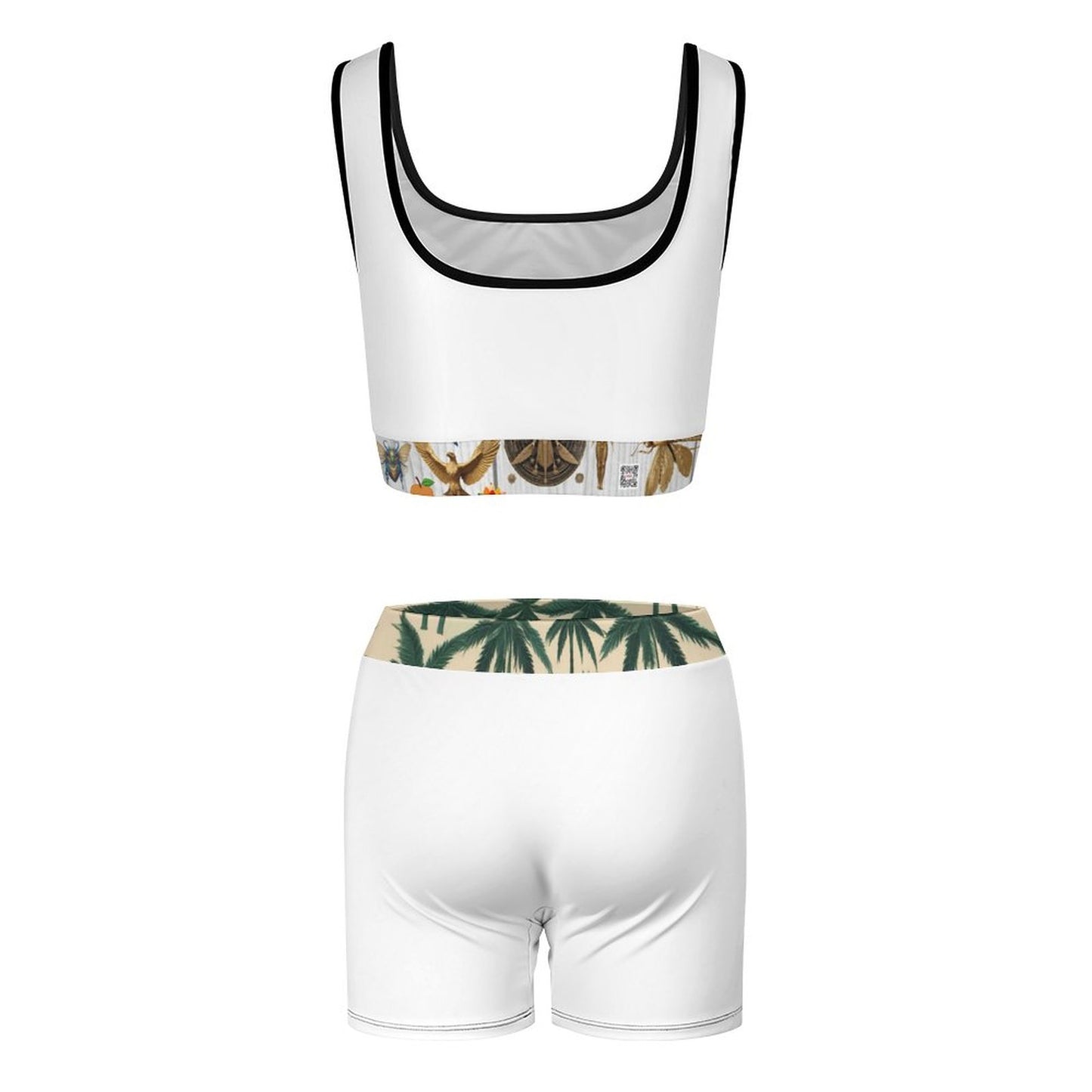 Custom Printed Yoga Workout Outfits YJ052