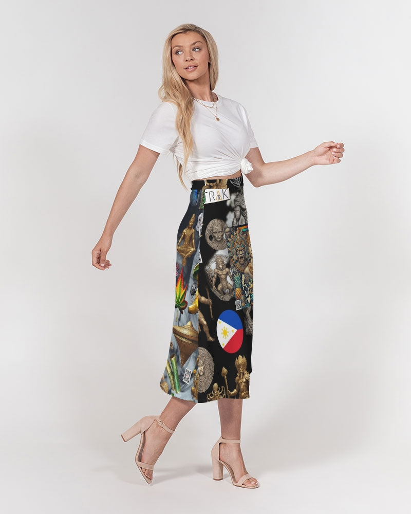 IMG_0540 Women's All-Over Print A-Line Midi Skirt