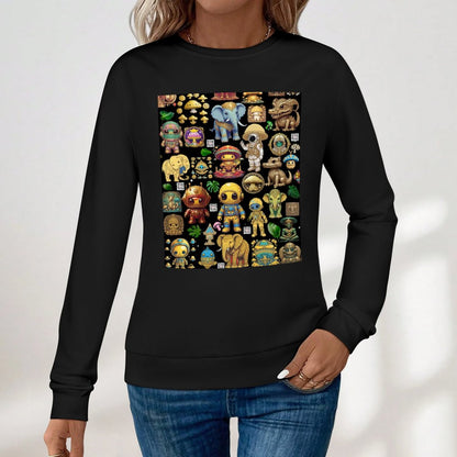 DTG 260gsm Women's Printed Sweatshirt (Front Printing)