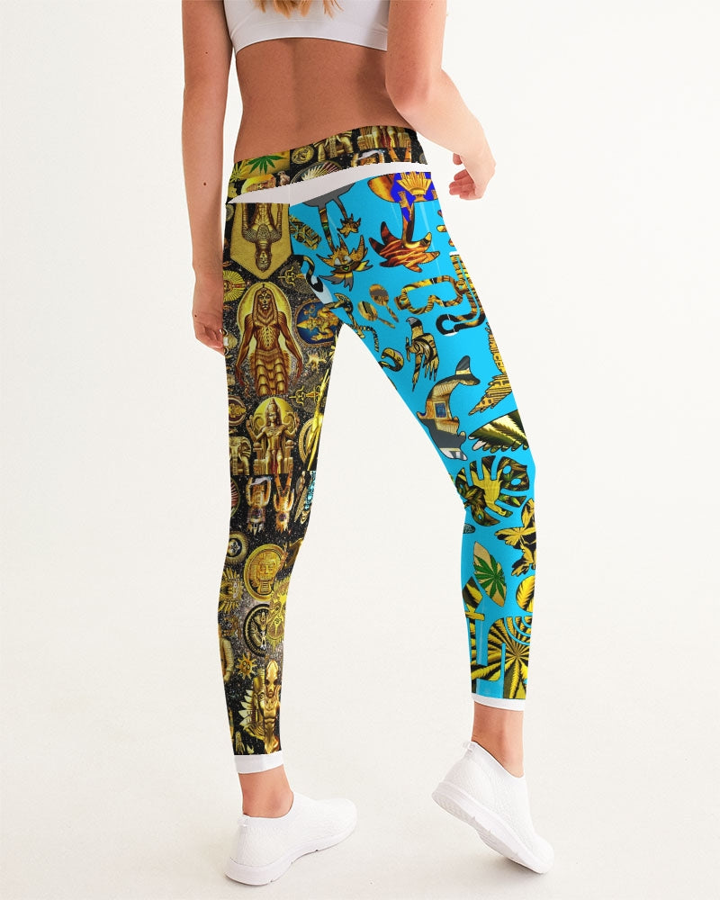 Ancient Abtsrak Women's All-Over Print Yoga Pants