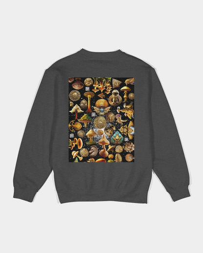 Nature Abstrak Unisex Premium Crewneck Sweatshirt | Lane Seven