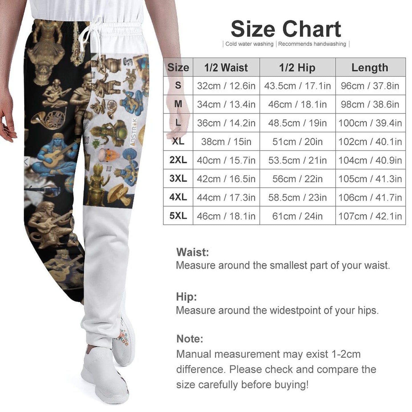 All over Print Sweatpants 4T24 (Polyester)