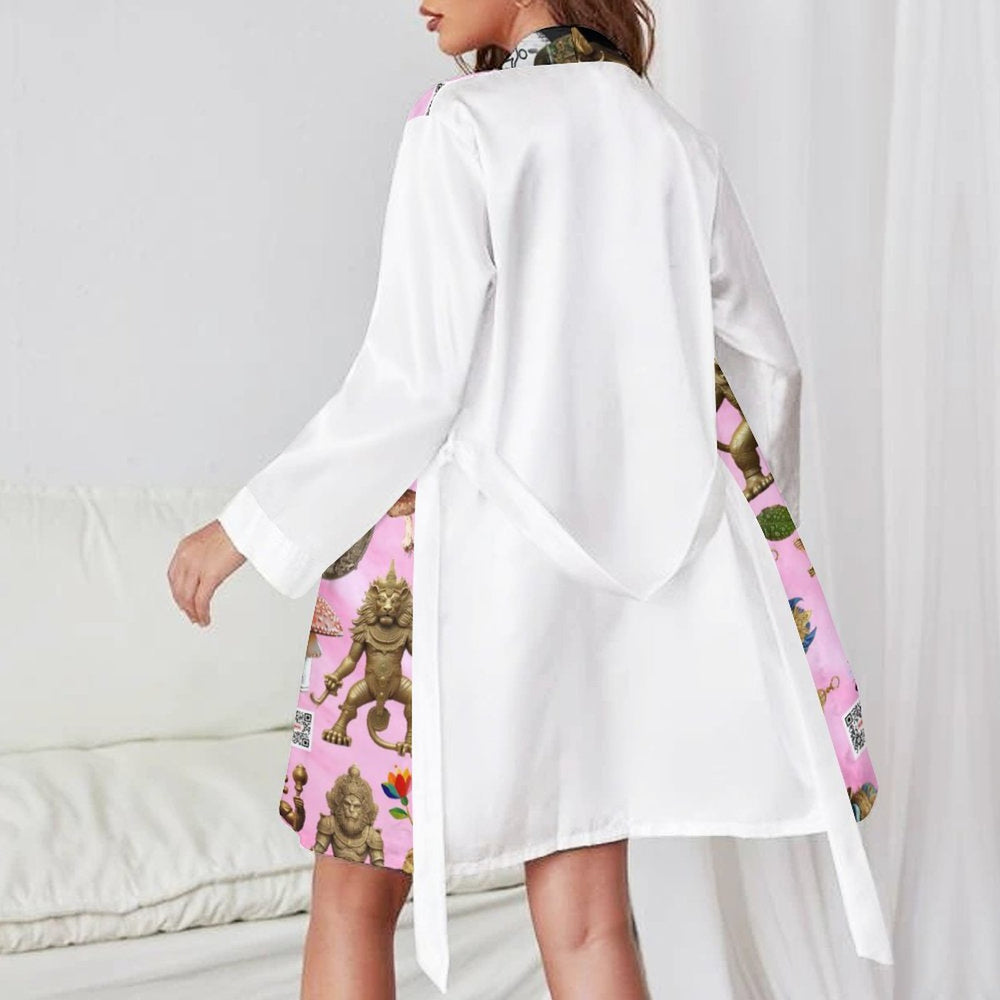 Long Sleeve Nightdress ASWQ (All-Over Printing)