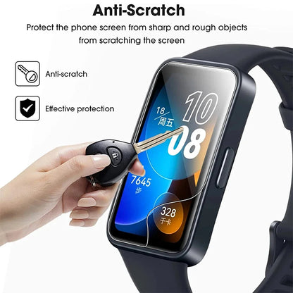 Full Screen Protector for Huawei Watch band 9 8 Smart Watch Soft HD TPU Thin Hydrogel Film for Huawei Band 7 6 Accessories