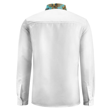 Men's Long Sleeve Shirt with Pocket LS (All-Over Printing)