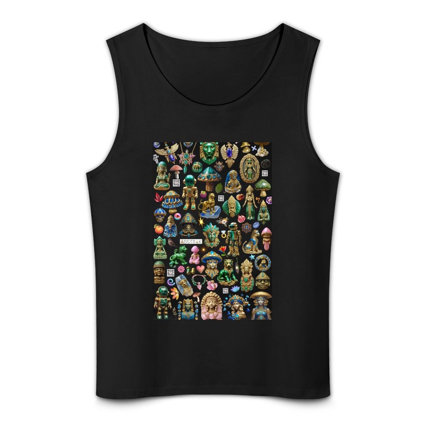 DTF 160gsm Men's Cotton Tank Top BX (Front Printing)