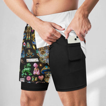 Men Beach Shorts with 4 Pockets DS076