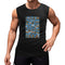 150gsm Men Sleeveless Muscle Shirt