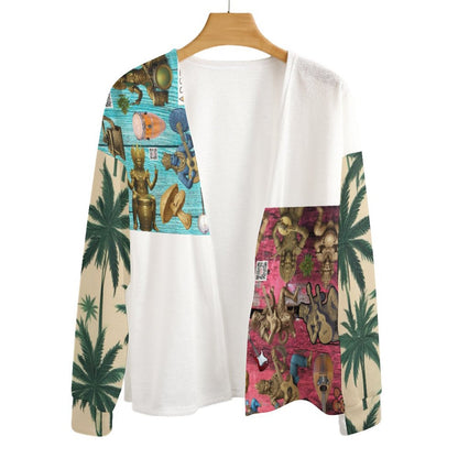 Long Sleeve Drop Shoulder Open Shirt NZ055 (All-Over Printing)