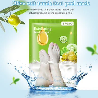 2024 New Exfoliating Foot Mask Foot SPA Pedicure Socks Removing Dead Skin Whitening Heels Feet Peeling Anti Cracked Foot Skin Care