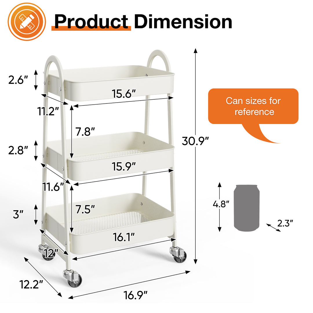 Metal Storage Organizers