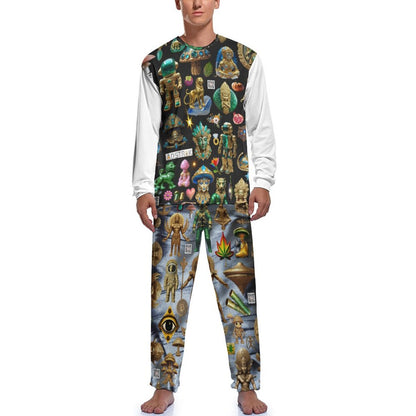 180gsm Men's Loungewear Set JJ1201 (All-Over Printing)