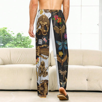 Men's Home Pajamas Pants EEP (All-Over Printing)