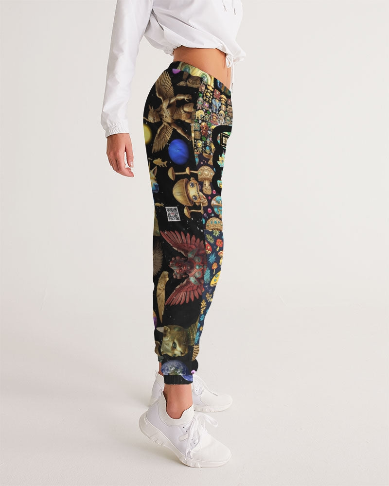 Alien Trendy Abstrak Collection Women's All-Over Print Track Pants