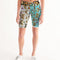 Abstrak dragonfly Women's All-Over Print Mid-Rise Bike Shorts