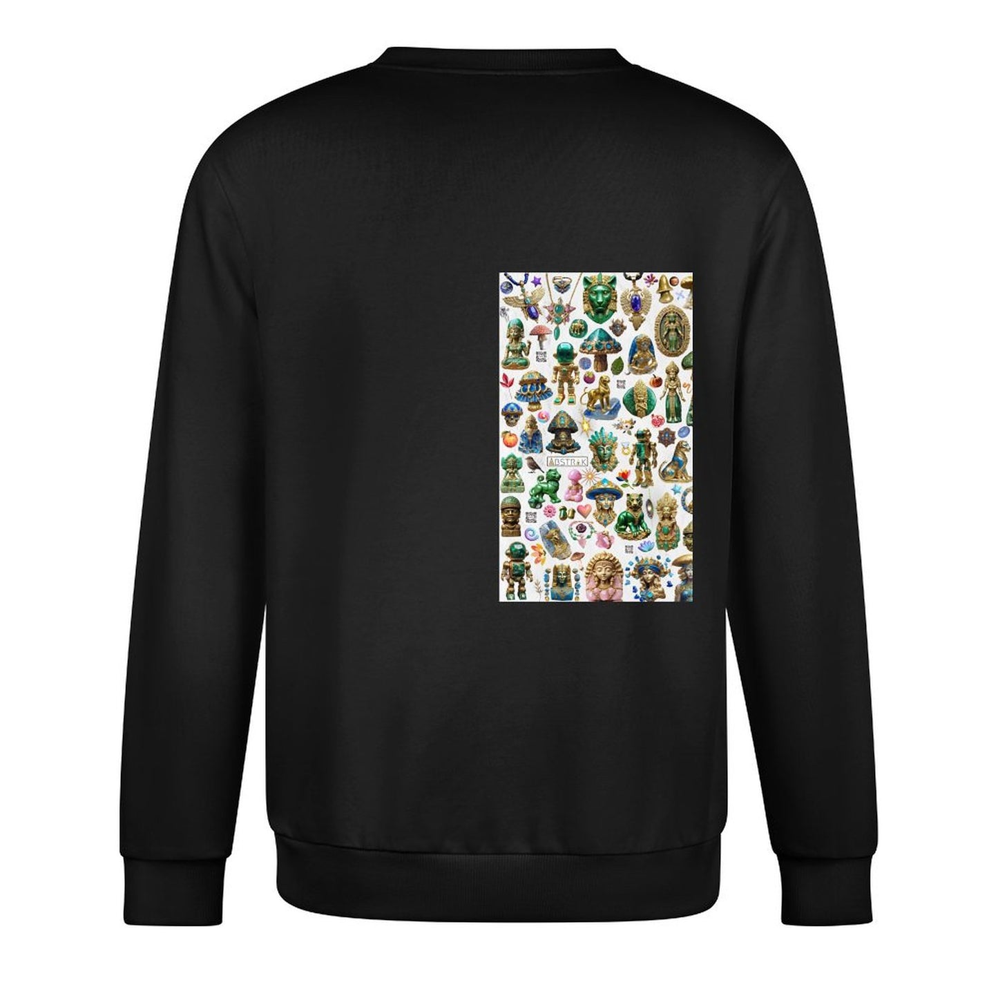 DTF 250gsm Cotton Men's Sweatshirt (Dual-sided Printing)