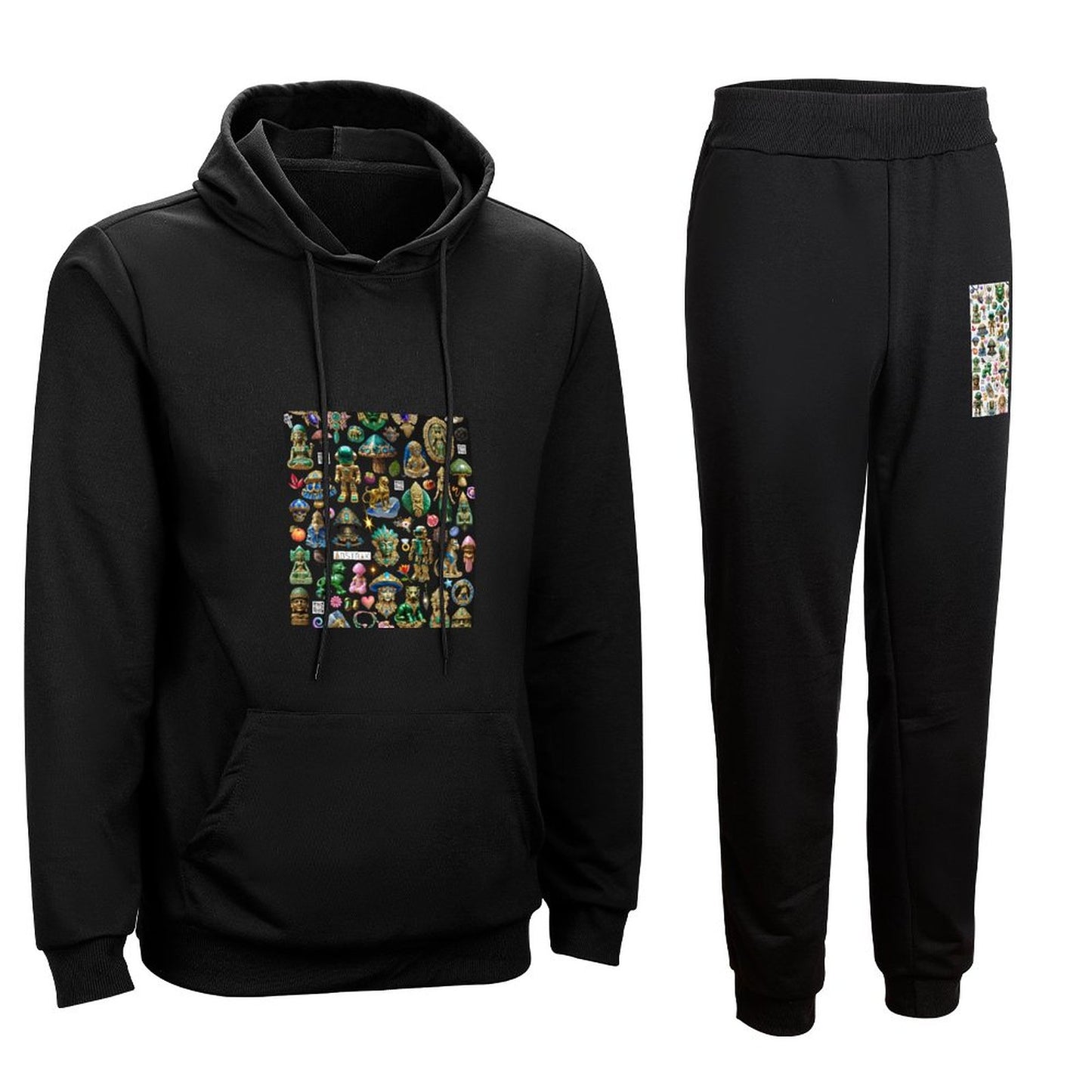 DTF Hoodie and Sweatpants Set