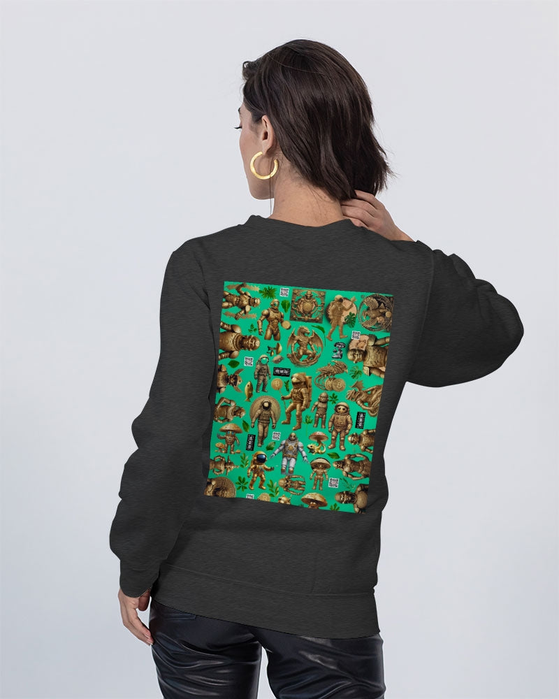 Ancient Abstrak Collection Unisex Premium Crewneck Sweatshirt | Lane Seven